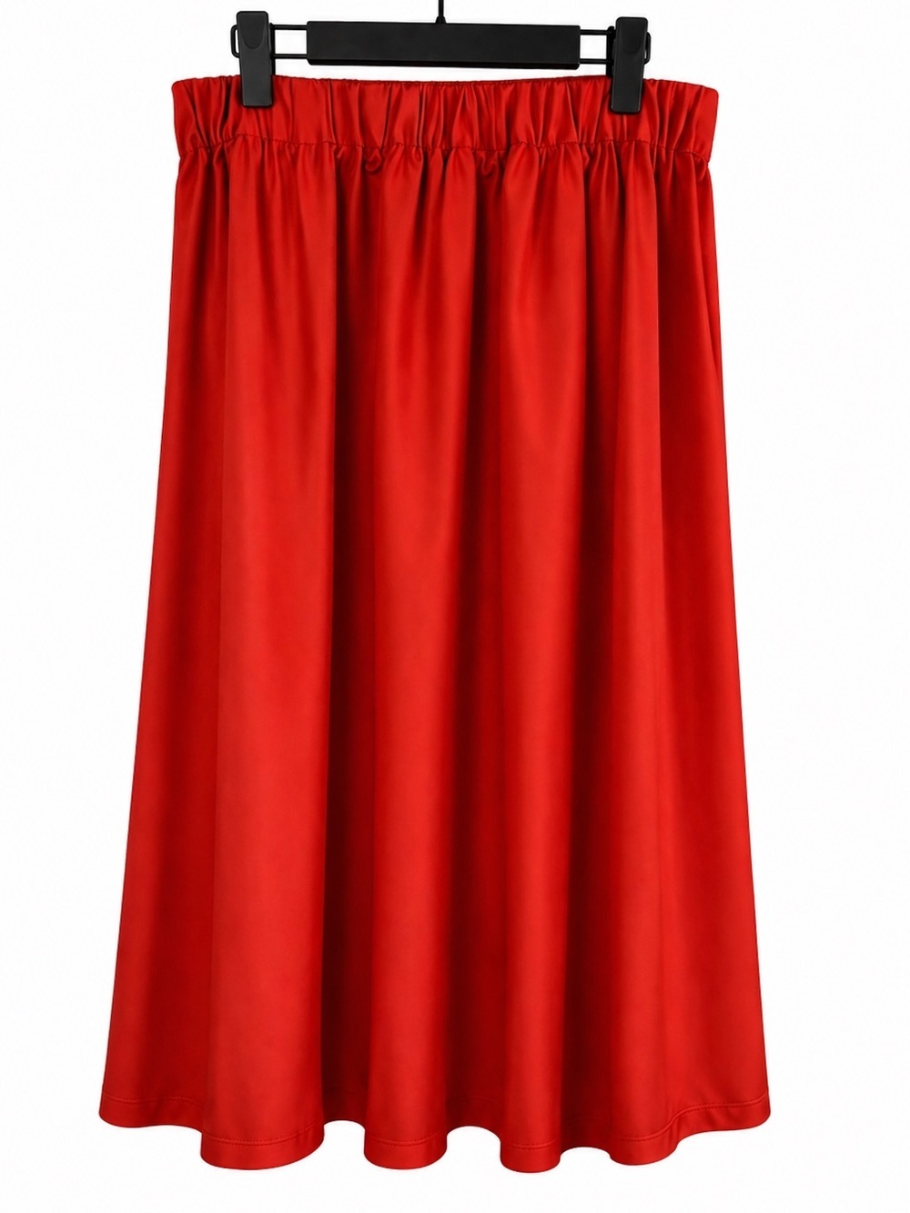 FREE Gift ๐ OLD NAVY NWT Poppy Red Taffeta Maxi Skirt Sz XL ๐จ๐ฆ Canada Day - Picture 3 of 10
